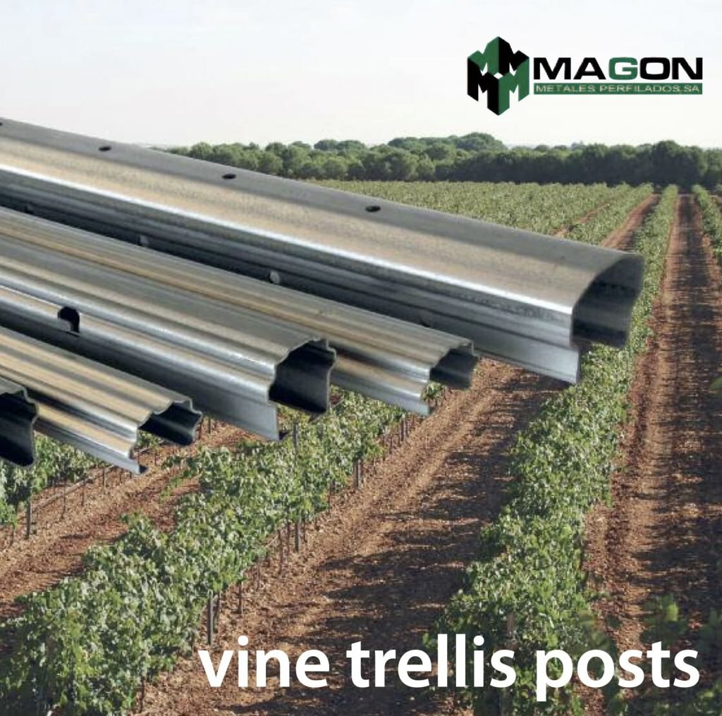 Steel Vineyard Posts thevineyardstore.co.uk